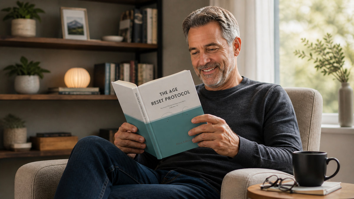 Reader enjoying The Age Reset Protocol